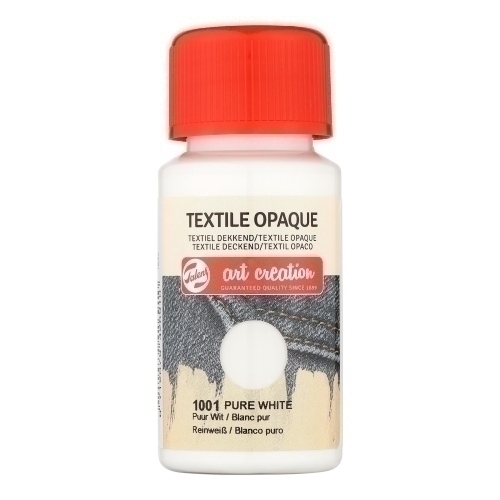 PINTURA TELA TALENS OPACA 50ml BLANCO