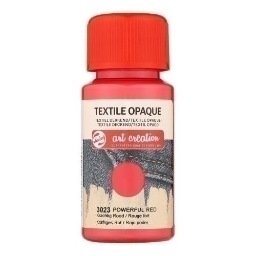PINTURA TELA TALENS OPACA 50ml ROJO