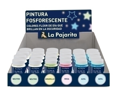 PINTURA LX.PAJARITA FLUOR 75 ml EXP.24