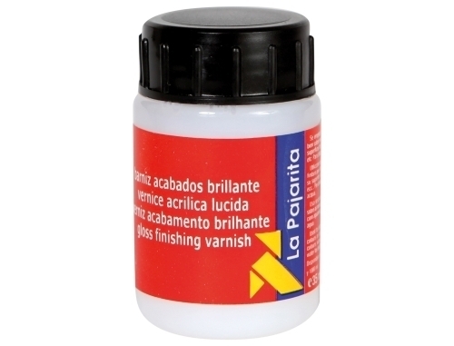 BARNIZ PAJARITA BRILLANTE al AGUA 35 ml 122522 - Pack de 6 unidades