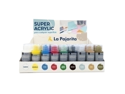 PINTURA ACRIL.PAJARITA 60 ml SURT. EX.54