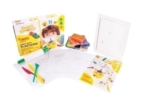 PLASTILINA JOVI FUNNY EMOJIS EXP.6