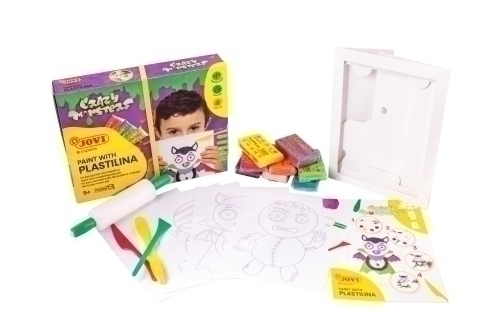 PLASTILINA JOVI CRAZY MONSTERS EXP.6