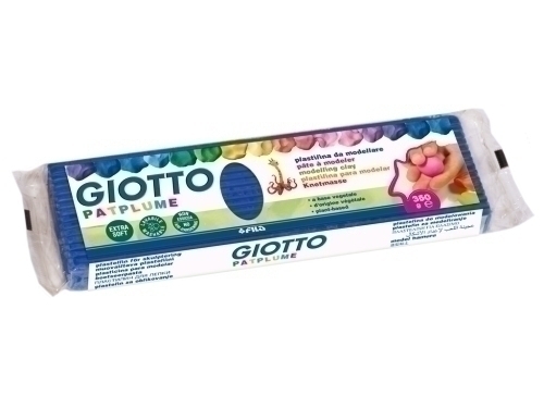 PLASTILINA PATPLUME 350GR AZUL OSC. C/12