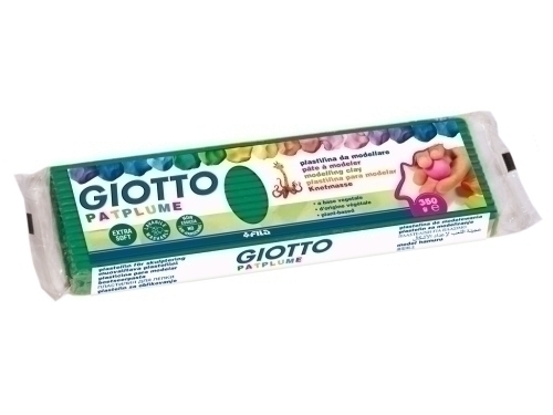 PLASTILINA PATPLUME 350GR VERDE OSC. C/1