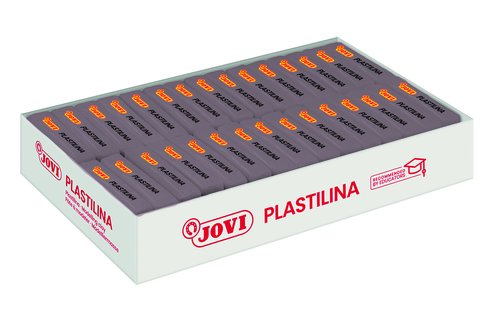 PLASTILINA JOVI 70 PAST. GRIS C/30