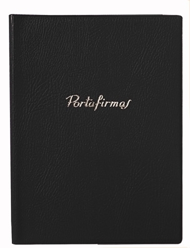 PORTAFIRMAS SARO PVC 20 DPTOS. NEGRO