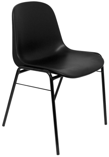 SILLA PIQUERAS ALBOREA CONF. NEGRO PACK423NE