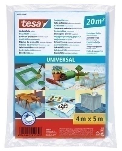 PLASTICO TESA DE CUBRICION UNIVERSAL 4x5