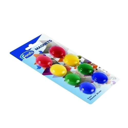 IMANES REDONDOS FOROFIS 30mm SURTIDO B/8 - Color no elegible