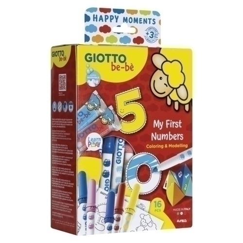 SET JUEGO GIOTTO BE-BE MY FIRST NUMBER - Pack de 4 unidades