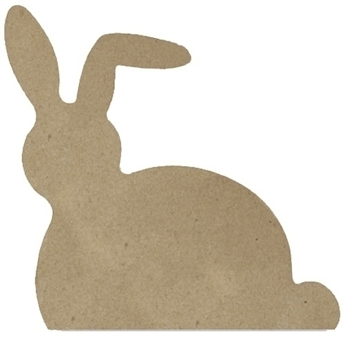 FIGURAS NIEF. CARTON CONEJO 4 UD