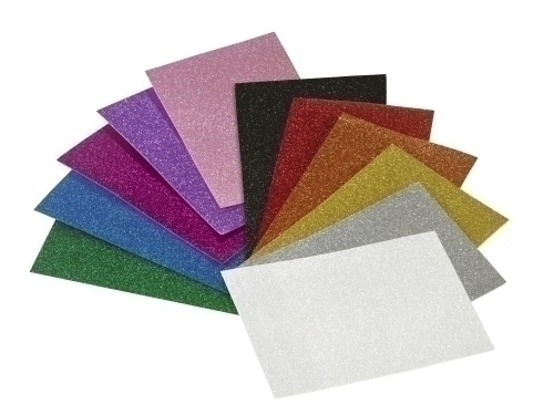 GOMA EVA FAIBO PURPURINA 20x30 ROJO - Pack de 3 unidades
