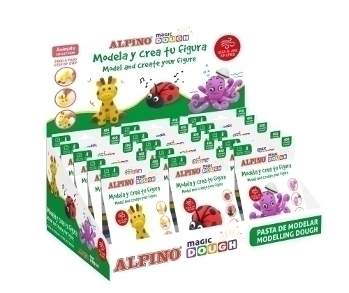PASTA MODELAR ALPINO MAGIC ANIMALS EX.15