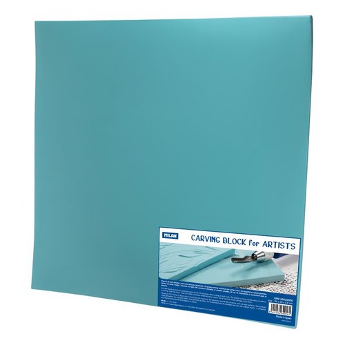 PLANCHA VINILO MILAN CARVING BLOC 30x30