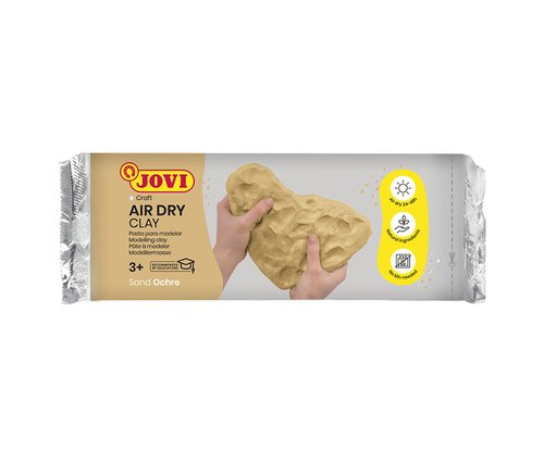 PASTA MODELAR JOVI OCRE 500g - Pack de 6 unidades