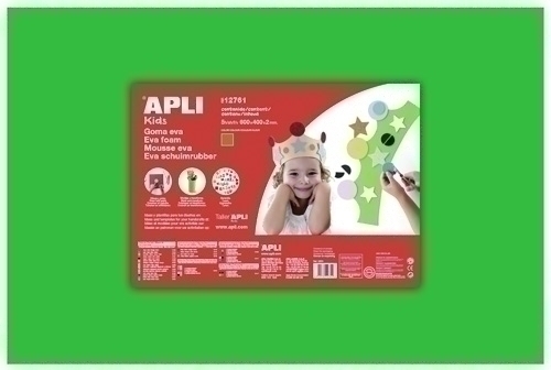 GOMA EVA APLI 40x60 VERDE P/5