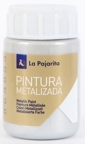 PINTURA LX.PAJARITA MT.35 ml PLATA ME-01 - 1 unidad - 123722