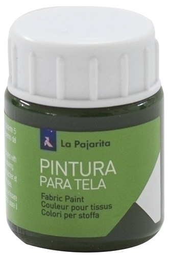 PINTURA TELA PAJARITA 25 ml VRD.MSG.T-18 - Pack de 6 unidades