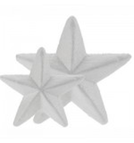 ESTRELLAS POLIESPAN FIXO 7,5 cm. PACK 6