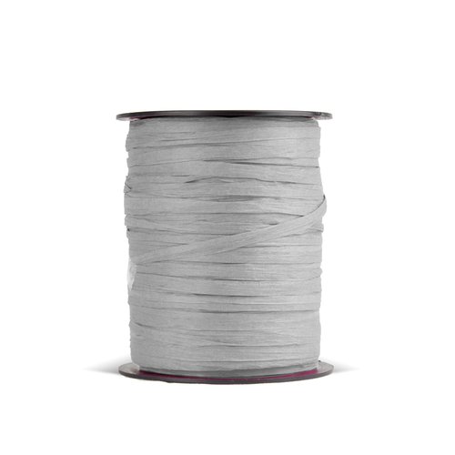 CINTA REGALO RAFIA R.100 m.3,5 mm PLATA
