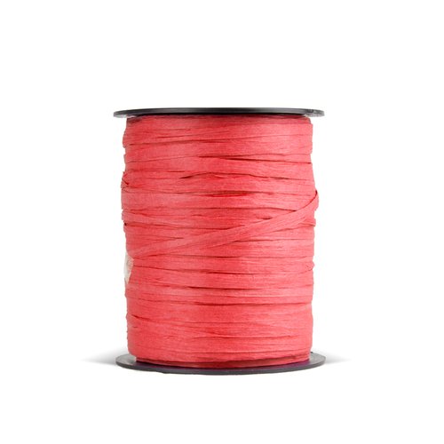 CINTA REGALO RAFIA R.100 m.3,5 mm ROJO