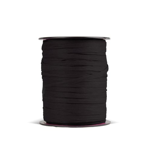 CINTA REGALO RAFIA R.100 m.3,5 mm NEGRO