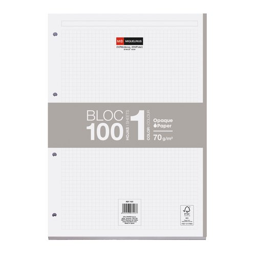 RECAMBIO MR NB-1 A4 100h 4 TAL. CD.5 GR