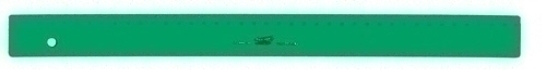 REGLA SAFTA 40 CENTIMETROS VERDE