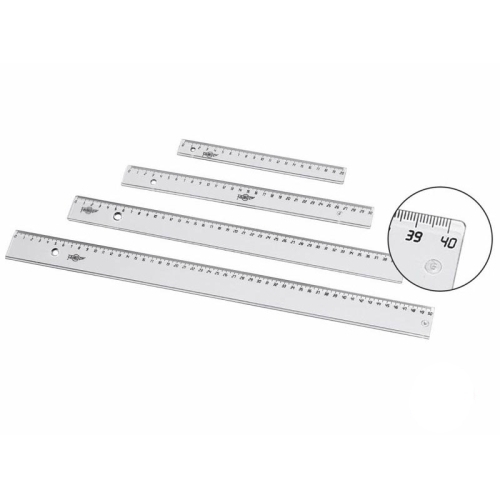 REGLAS PLASTICO FAIBO 50cm - Pack de 20 unidades