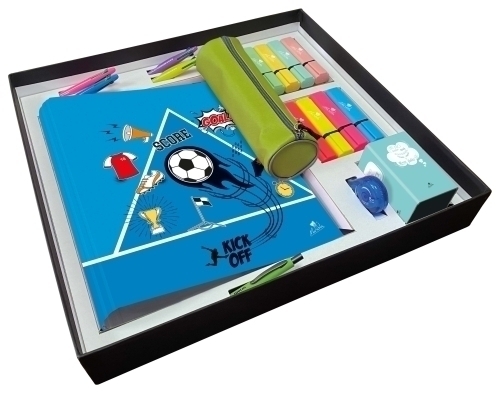 MARIOLA SET DE REGALO PREMIUM CARPETA 4 ANILLAS 25MM DEPORTES MODELOS SURTIDOS - Color no elegible