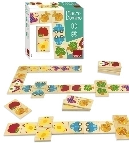 JUEGO DOMINO GOULA MACRO DOMINO 28 PIEZA