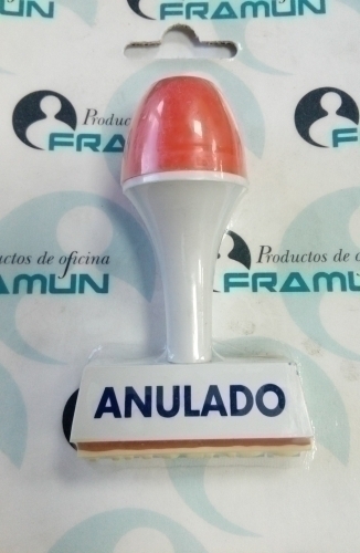 SELLO MANUAL ANULADO - Pack de 6 unidades