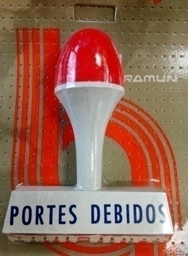 SELLO MANUAL PORTES DEBIDOS - Pack de 6 unidades