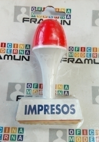 SELLO MANUAL IMPRESOS - Pack de 6 unidades
