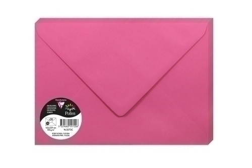 SOBRE CLAIREFONTAINE 162x229 FUCSIA P/20
