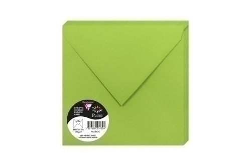 SOBRE CLAIREFONTAINE 165x165 MENTA P/20