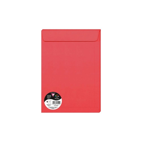 BOLSA CLAIREFONTAINE 229x324 GROSELLA P/