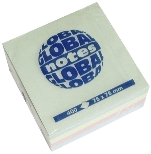 TACO NOTAS GLOBAL CUBO 400h 75x75 PASTEL