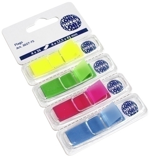 BANDERITAS ADHESIVAS 1/2 PACK 4