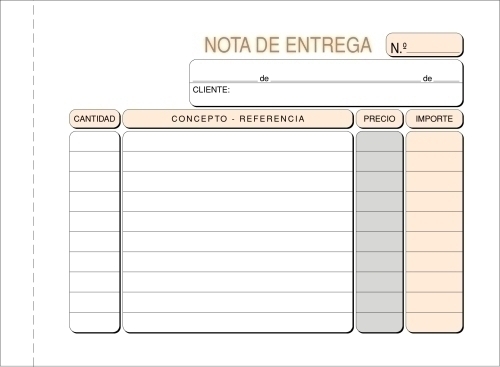 TALONARIO ENTREGAS 8º APDO DUPLI LOAN T-79 - Pack 10 Unidades