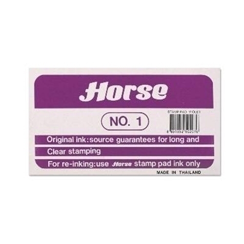 TAMPON HORSE Nº1 VIOLETA - Pack de 12 unidades