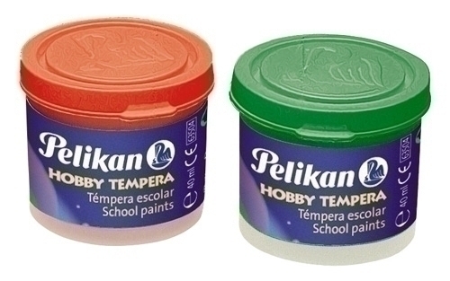 TEMPERA PELIKAN 40 ml 742/40 VERDE AZUL. - Pack de 6 unidades
