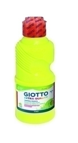 TEMPERA GIOTTO LIQ.FLUO 250 ml AMARILLO