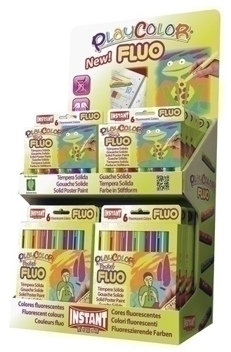 TEMPERA INSTANT PLAYC. FLUO EX.144