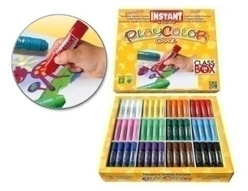 CLASSBOX 144UN TEMPERAS SOLID.10G PLAYCOLOR 10901