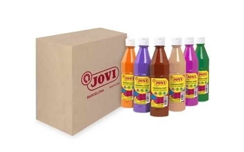 TEMPERA JOVI LIQ. 500 ml SECUNDARIOS C/6
