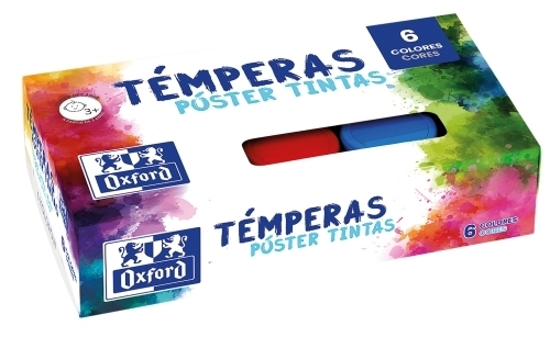 TEMPERA OXFORD 20 ml ESTUCHE 6