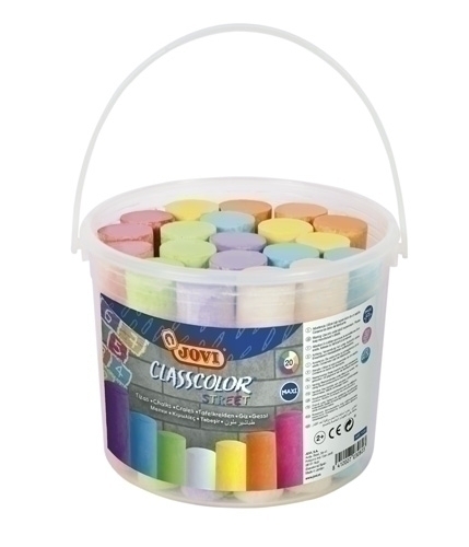 TIZAS COLORES JOVI MAXI BOTE DE 20