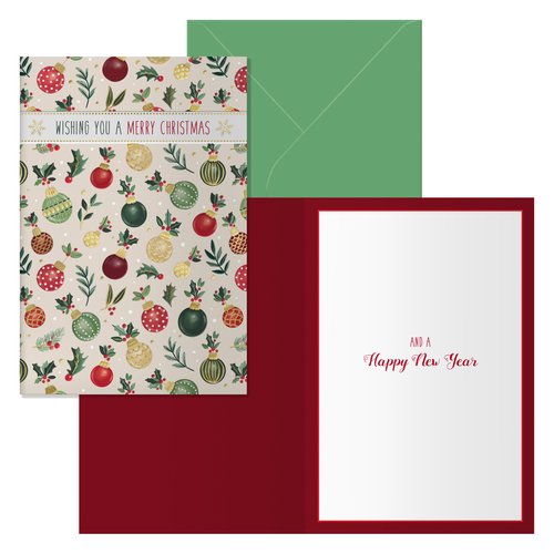 CHRISTMAS DOHE 115x170 WISHES - Pack de 6 unidades